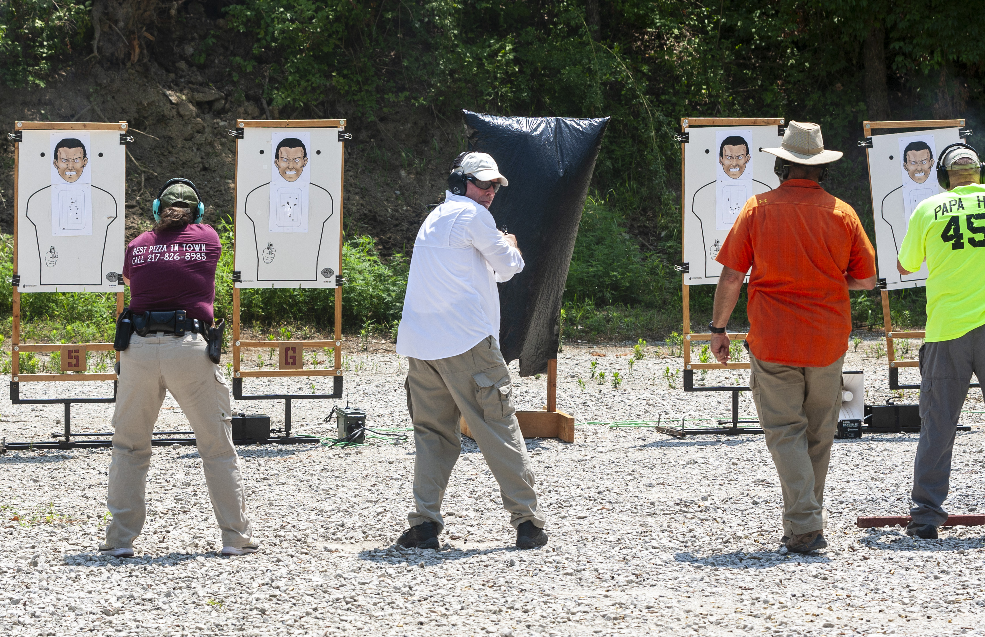 Students on the Firing Line