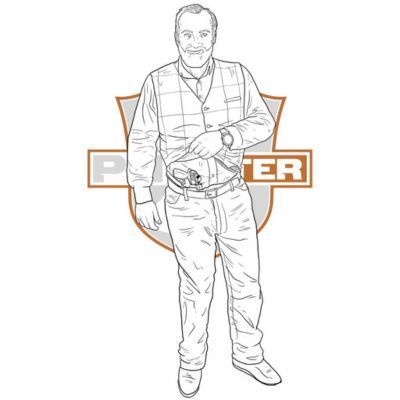 Pear-Shaped Female Frame - illustration