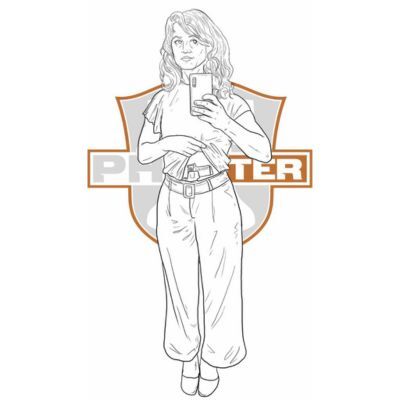 Shorter Male with Y-Shaped Build - illustration