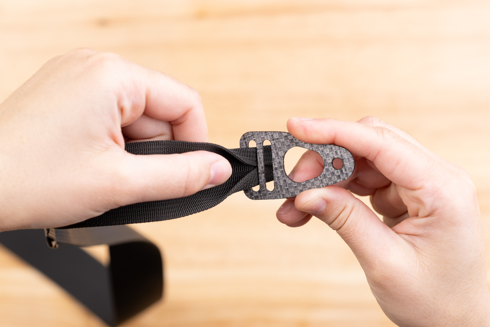 Photo of Enigma belt end.