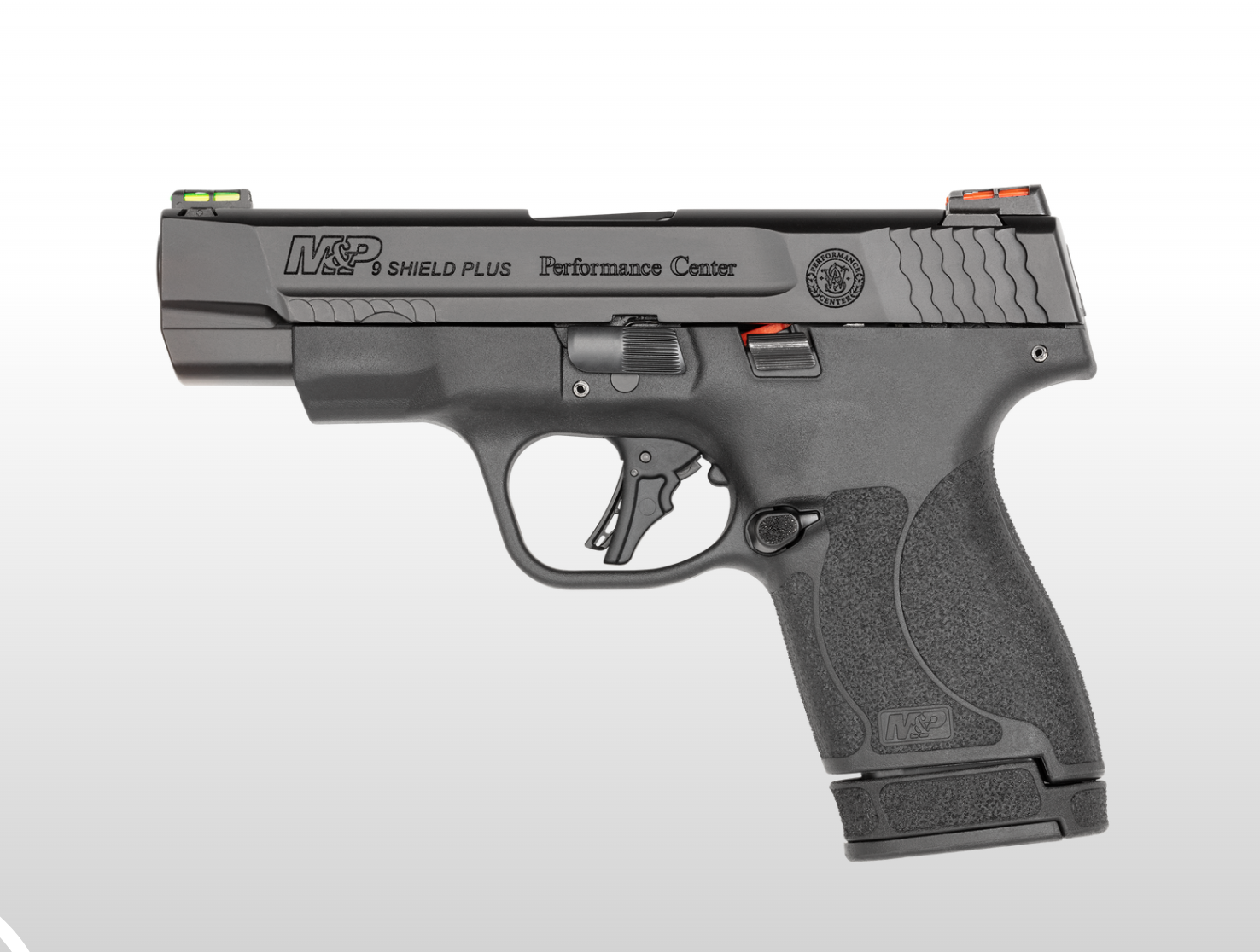 Photo of M&P Shield Plus with 4 inch barrel.